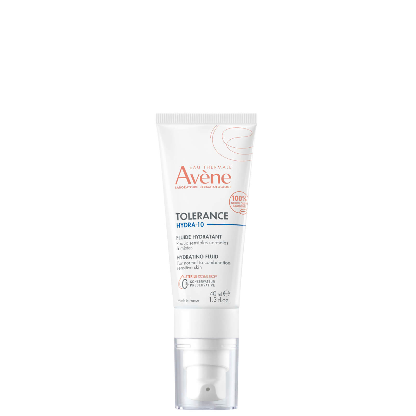 Avene Tolerance Hydra-10 Moisturising Fluid 40ml